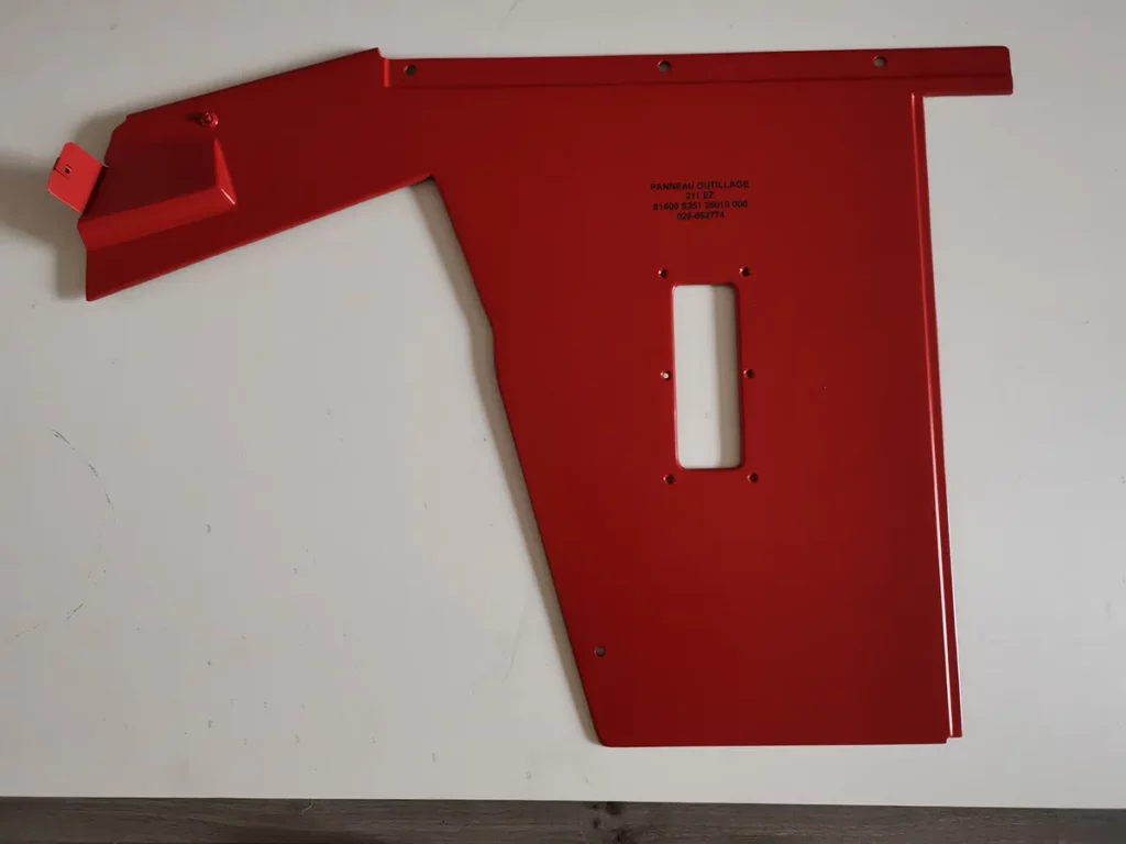 Panneau outillage