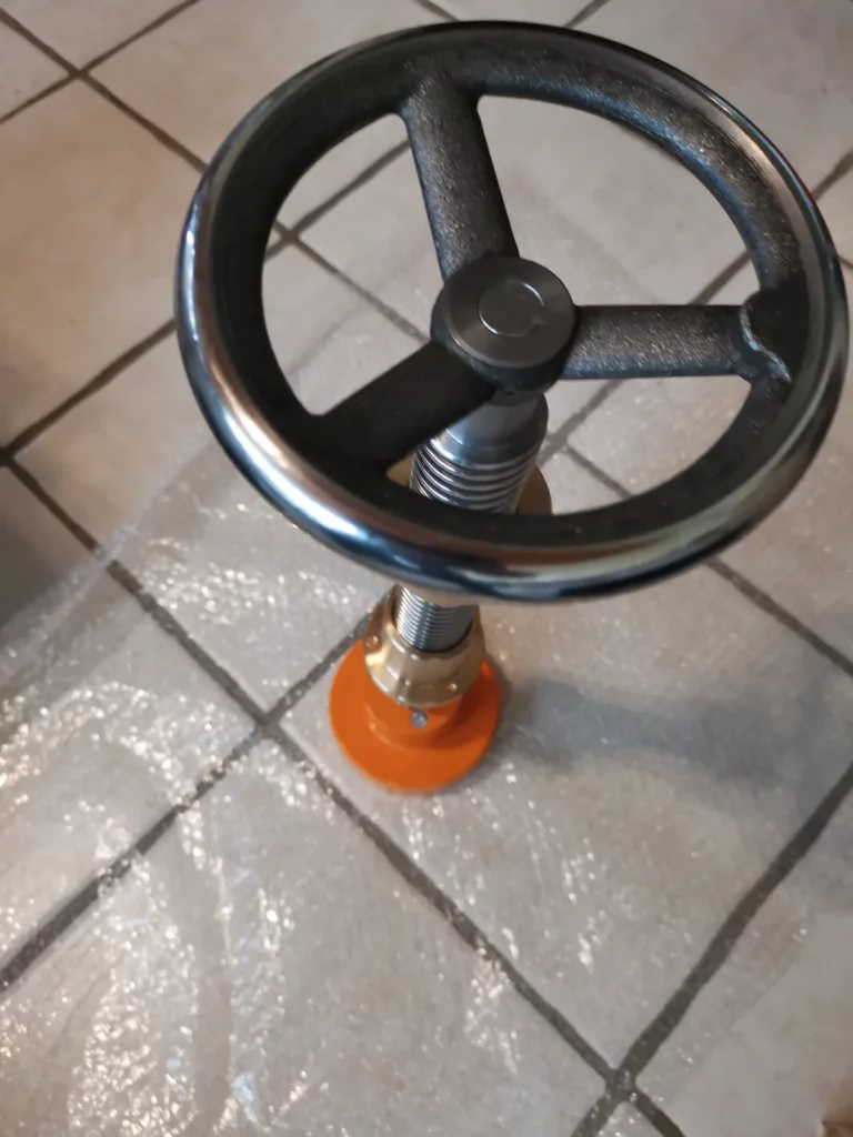 Pied outillage