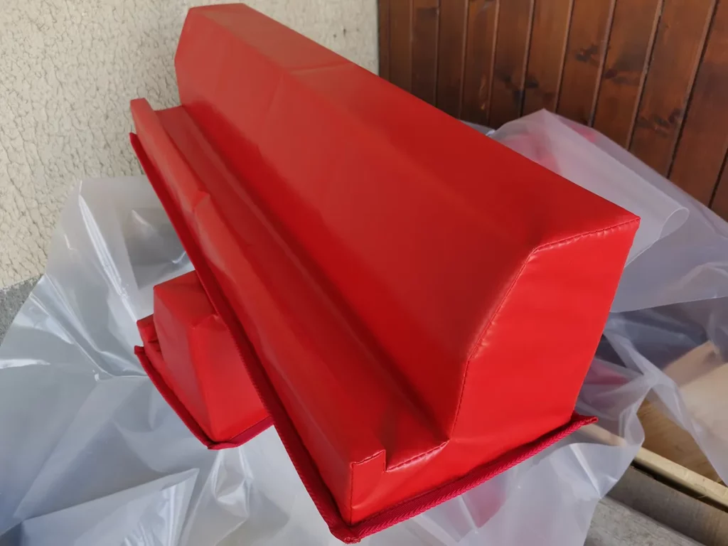 Protection plastique projeté
